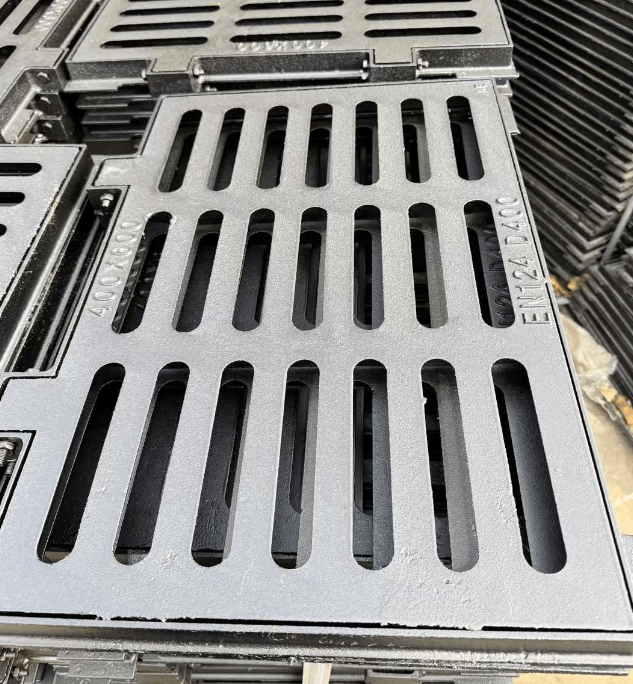 荔湾球墨铸铁雨水单篦展示